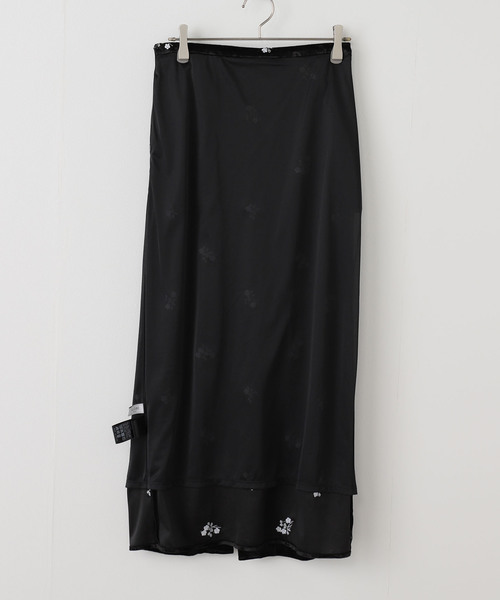 SLOBE IENA フラワーエンブロイダリーベロアスカート フラワーエンブロイダリーベロアスカート（スカート）｜SLOBE IENA