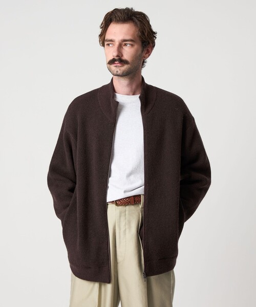 定価3.4万スティーブアラン スーパージーロンラムズウールドライバーズニット Steven Alan（スティーブンアラン）の「＜Steven Alan