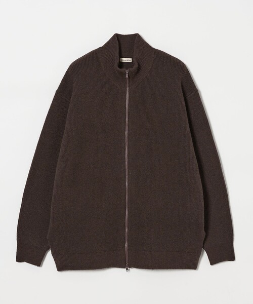 Steven Alan(スティーブンアラン)の「<Steven Alan> エアーハミルトン ドライバーズ ニット(カーディガン/ボレロ・メンズ・ダークブラウン/ブラック・XL/L/M/S)」の15枚目の写真