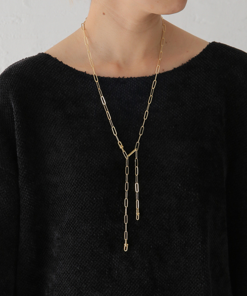 Spick & Span（スピックアンドスパン）の「《追加2》EO / イオ 2WAYロングネックレス（ネックレス・レディース・ゴールド・FREE）」の10枚目の写真