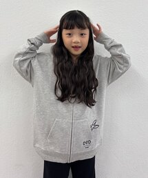 DOD（ディーオーディー）の「【一部カラーWEB限定】【DOD】【キッズ】ヒョッコリポケジップ（パーカー・キッズ）」