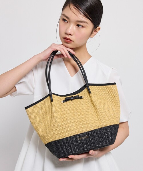 TOCCA（トッカ）の「MIGNON BASKET かごバッグ（かごバッグ・レディース・ベージュ系/ブラック系・F）」の15枚目の写真