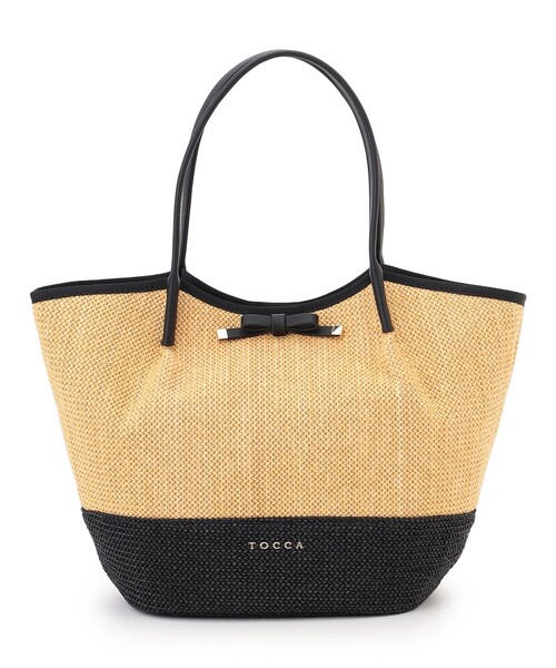 TOCCA（トッカ）の「MIGNON BASKET かごバッグ（かごバッグ・レディース・ベージュ系/ブラック系・F）」の7枚目の写真