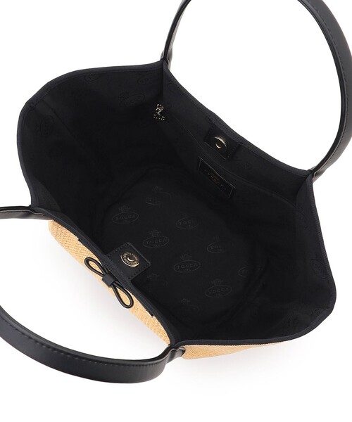 TOCCA（トッカ）の「MIGNON BASKET かごバッグ（かごバッグ・レディース・ベージュ系/ブラック系・F）」の10枚目の写真