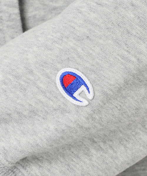 Champion(チャンピオン)の「ウォッシャブル / Champion/チャンピオン CVC French Terry F/ZHOODEDSWEAT(パーカー・レディース・ブラック/チャコールグレー/ナチュラル・FREE)」の8枚目の写真