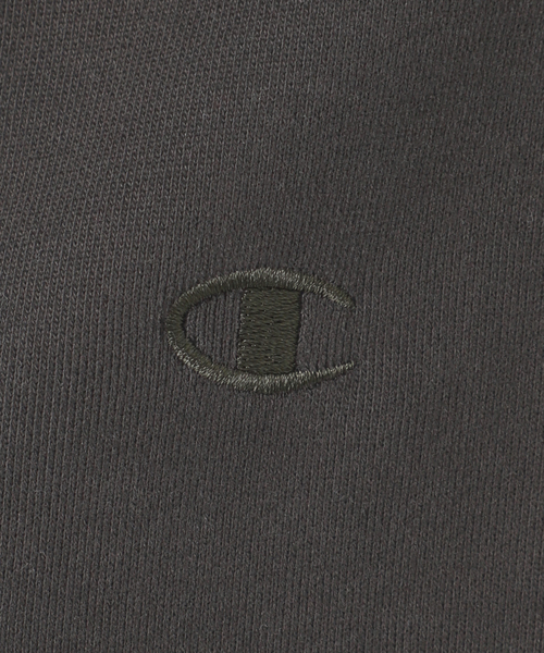 Champion(チャンピオン)の「ウォッシャブル / Champion/チャンピオン CVC French Terry F/ZHOODEDSWEAT(パーカー・レディース・ブラック/チャコールグレー/ナチュラル・FREE)」の10枚目の写真