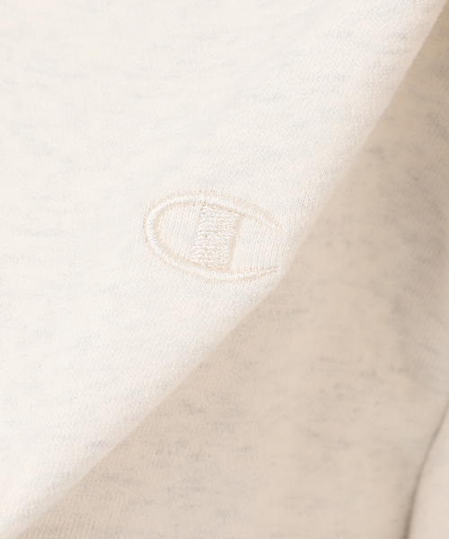 Champion(チャンピオン)の「ウォッシャブル / Champion/チャンピオン CVC French Terry F/ZHOODEDSWEAT(パーカー・レディース・ブラック/チャコールグレー/ナチュラル・FREE)」の17枚目の写真