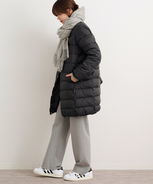 美品 Traditional Weatherwear ダブルダウンコート Traditional Weatherwear ダウンコート ダウンジャケット 「別注