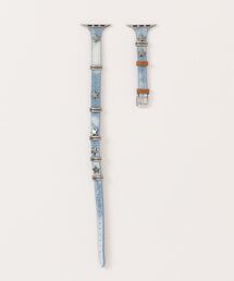 UP START（アップスタート）の「LUON / Apple Watch Band / スター デニム アップルウォッチ バンド（アナログ腕時計）」