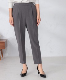 GALLORIA | 【キレメクパンツ】ストレッチ　タックテーパードパンツ(その他パンツ)