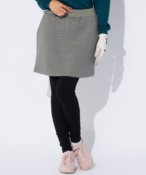 セール】【marieclaire/マリクレール】レディースロゴキルトジャガード