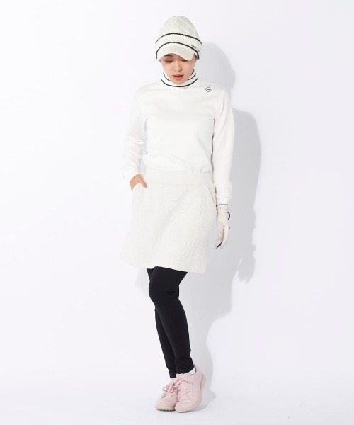 セール】【marieclaire/マリクレール】レディースロゴキルトジャガード