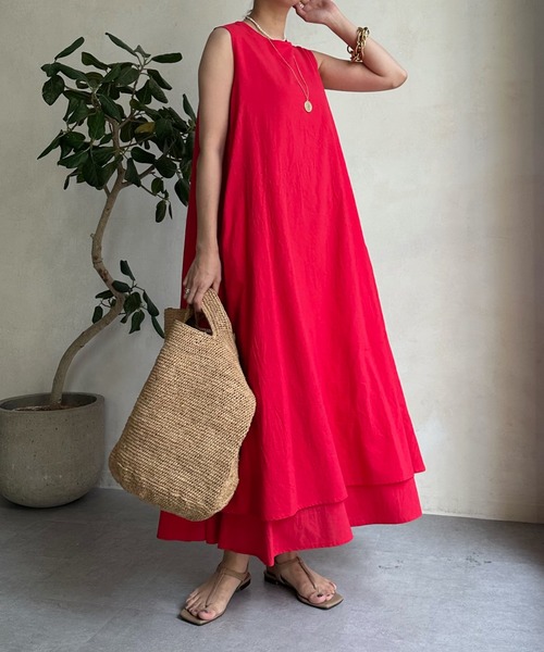 セール/ブランド古着】ノースリーブワンピース（ワンピース）｜DouDou