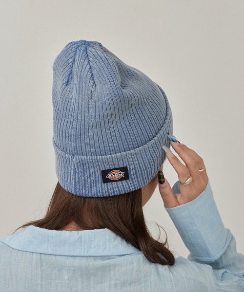 Dickies（ディッキーズ）の「Dickies/ディッキーズ DK EX CIHCLE LOGO PIGMENT KNIT WATCH ピグメント加工 ロゴ ヴィンテージ ニットビーニー（ニットキャップ/ビーニー・メンズ・ブラック/ブラウン/レッド/ブルー/グリーン・FREE）」の17枚目の写真