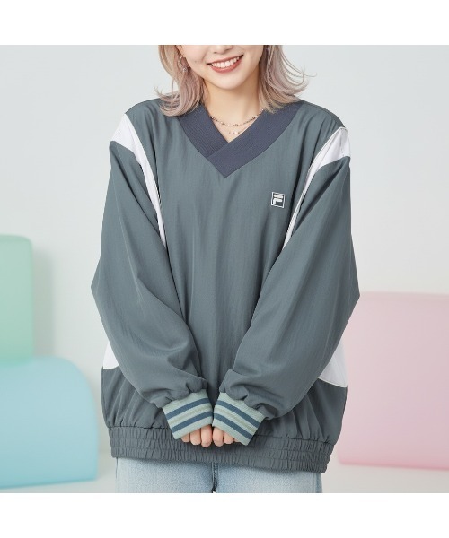 FILA(フィラ)の「PISTE TOP(その他トップス・レディース・グリーン/ネイビー/ブラック・S/M/L)」の3枚目の写真