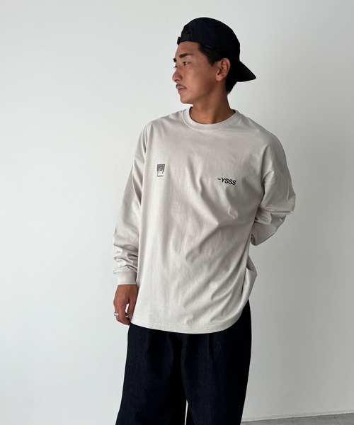 CANAL JEAN(キャナルジーン)の「Twelve12 -YSSS ビッグロングTシャツ(Tシャツ/カットソー・レディース・ヘザーグレー/ネイビー/ブラック・MEDIUM/LARGE)」の16枚目の写真