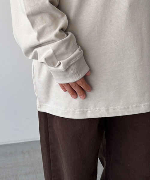 CANAL JEAN(キャナルジーン)の「Twelve12 -YSSS ビッグロングTシャツ(Tシャツ/カットソー・レディース・ヘザーグレー/ネイビー/ブラック・MEDIUM/LARGE)」の22枚目の写真
