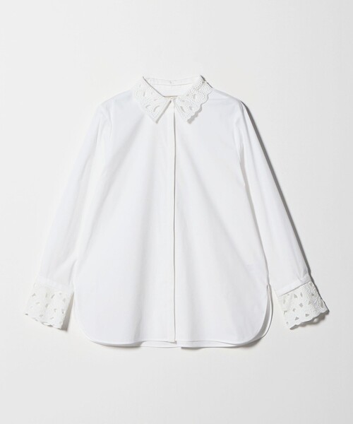 エンブロイダリー カラー シャツ ‐ウォッシャブル‐（シャツ/ブラウス