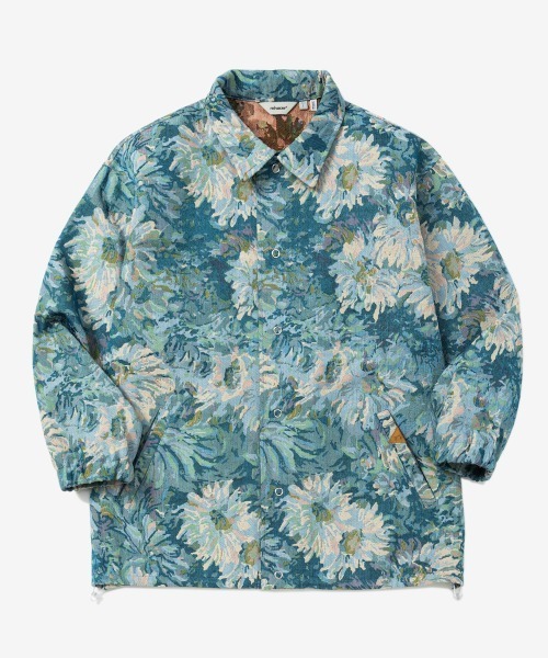 rehacer(レアセル)の「rehacer : Gobelin CoachJacket / ゴブラン コーチ ジャケット(ブルゾン・メンズ・ブラック/ブルー・SMALL/LARGE/MEDIUM)」の11枚目の写真