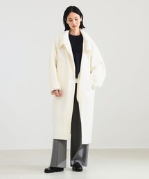 ジャケット・アウター Demi-Luxe BEAMS Wool  Long Coat Demi-Luxe BEAMS / Wool Reversible Coat 36 (S)