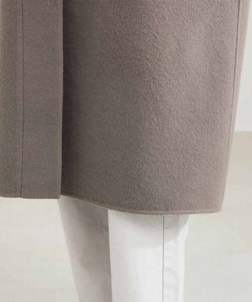 Demi-Luxe BEAMS（デミルクス ビームス）の「【1/1値下げ】リバー フーディーコート（その他アウター・レディース・オフホワイト/グレイッシュベージュ・36/38）」の16枚目の写真