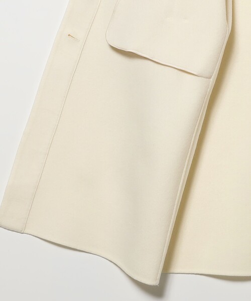 Demi-Luxe BEAMS（デミルクス ビームス）の「【1/1値下げ】リバー フーディーコート（その他アウター・レディース・オフホワイト/グレイッシュベージュ・36/38）」の14枚目の写真