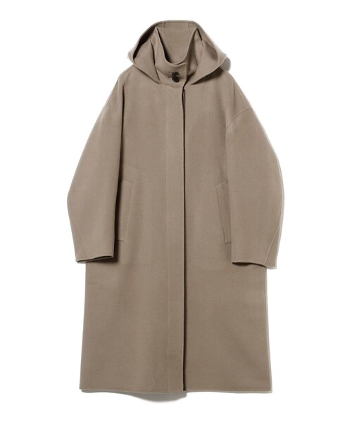 Demi-Luxe BEAMS（デミルクス ビームス）の「【1/1値下げ】リバー フーディーコート（その他アウター・レディース・オフホワイト/グレイッシュベージュ・36/38）」の11枚目の写真