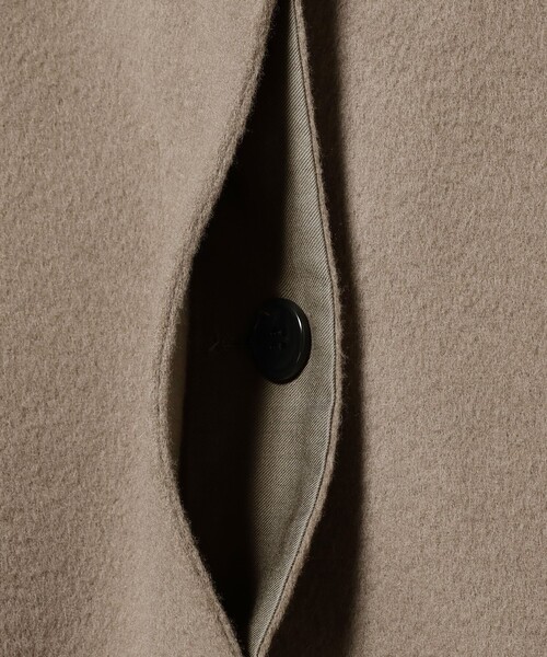 Demi-Luxe BEAMS（デミルクス ビームス）の「【1/1値下げ】リバー フーディーコート（その他アウター・レディース・オフホワイト/グレイッシュベージュ・36/38）」の9枚目の写真