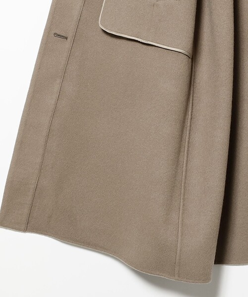 Demi-Luxe BEAMS（デミルクス ビームス）の「【1/1値下げ】リバー フーディーコート（その他アウター・レディース・オフホワイト/グレイッシュベージュ・36/38）」の6枚目の写真