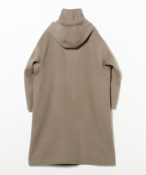 Demi-Luxe BEAMS（デミルクス ビームス）の「【1/1値下げ】リバー フーディーコート（その他アウター・レディース・オフホワイト/グレイッシュベージュ・36/38）」の5枚目の写真