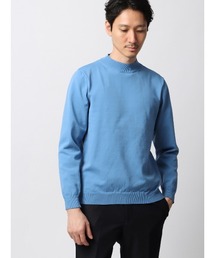 SUIT SQUARE | 最高ニット モックネックニット 長袖 ウォッシャブル メランジポリエステル 無地(ニット/セーター)