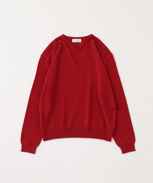 ENCOMING(インカミング) KNITTED V NECK JUMPER（ニット