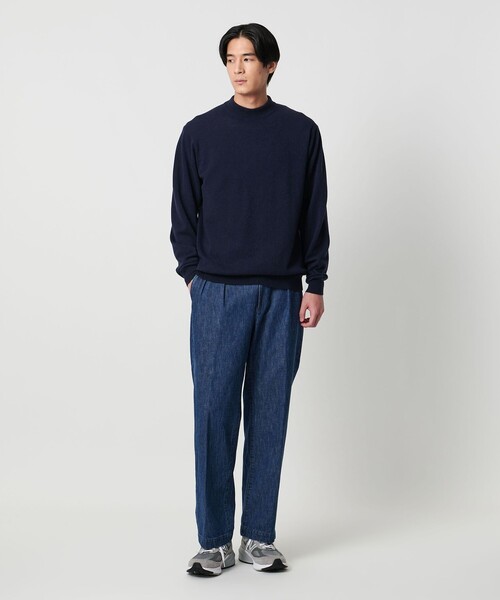 セール】ウール カシミヤ シルク モックネック ニット（ニット