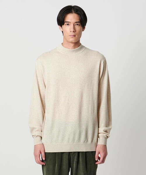 セール】ウール カシミヤ シルク モックネック ニット（ニット