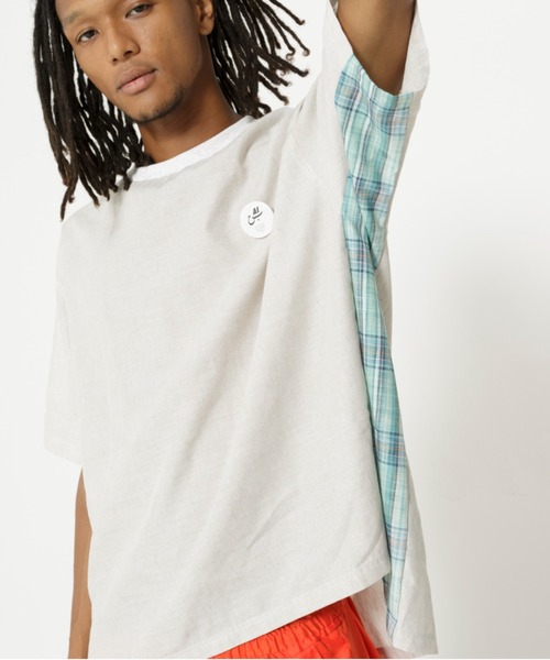 STOF(ストフ)の「STOF/ストフ/PEDESTRIAN SHIRT TEE(Tシャツ/カットソー・メンズ・ブラック/ナチュラル・S/M)」の2枚目の写真