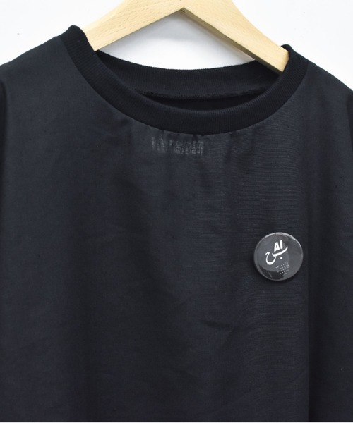 STOF(ストフ)の「STOF/ストフ/PEDESTRIAN SHIRT TEE(Tシャツ/カットソー・メンズ・ブラック/ナチュラル・S/M)」の7枚目の写真