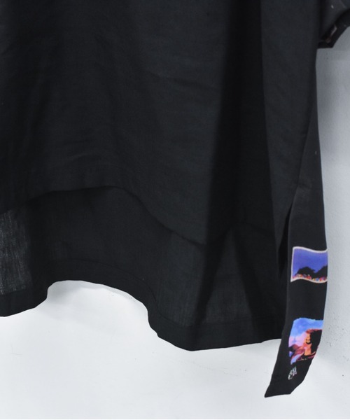 STOF(ストフ)の「STOF/ストフ/PEDESTRIAN SHIRT TEE(Tシャツ/カットソー・メンズ・ブラック/ナチュラル・S/M)」の8枚目の写真
