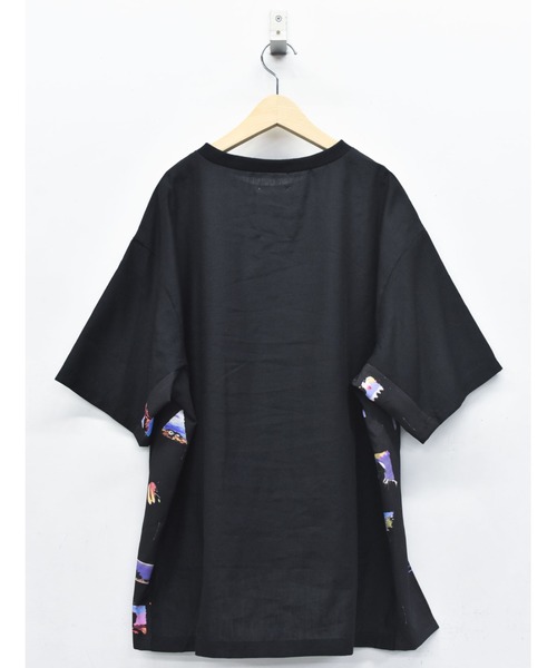 STOF(ストフ)の「STOF/ストフ/PEDESTRIAN SHIRT TEE(Tシャツ/カットソー・メンズ・ブラック/ナチュラル・S/M)」の11枚目の写真