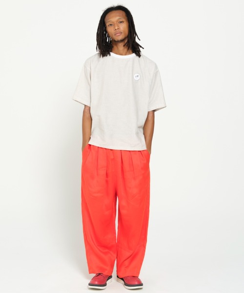 STOF(ストフ)の「STOF/ストフ/PEDESTRIAN SHIRT TEE(Tシャツ/カットソー・メンズ・ブラック/ナチュラル・S/M)」の10枚目の写真