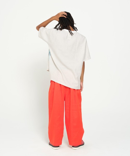 STOF(ストフ)の「STOF/ストフ/PEDESTRIAN SHIRT TEE(Tシャツ/カットソー・メンズ・ブラック/ナチュラル・S/M)」の9枚目の写真