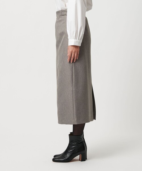 A DAY IN THE LIFE UNITED ARROWS（アデイインザライフユナイテッドアローズ）の「ツイードライクカルゼ タイトスカート ‐ウォッシャブル‐＜A DAY IN THE LIFE＞（スカート・レディース・ネイビー/モカ/グレー系・36/38）」の7枚目の写真