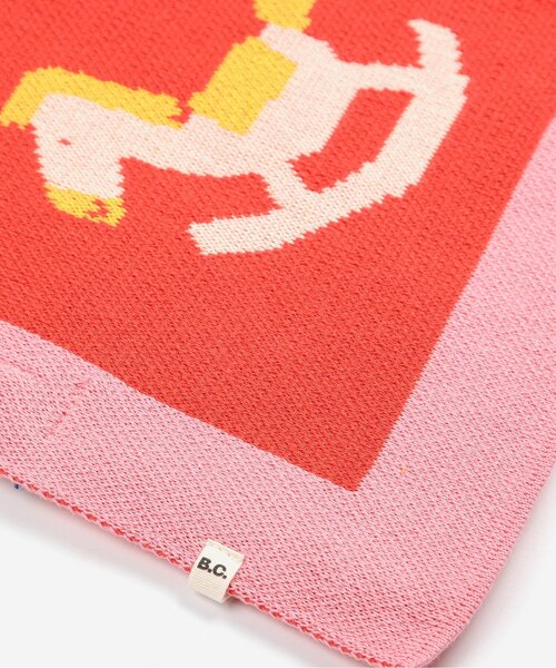 BOBO CHOSES(ボボショーズ)の「Rocking Horse knitted gift set(ベビーギフト・キッズ・ピンク・FREE)」の5枚目の写真
