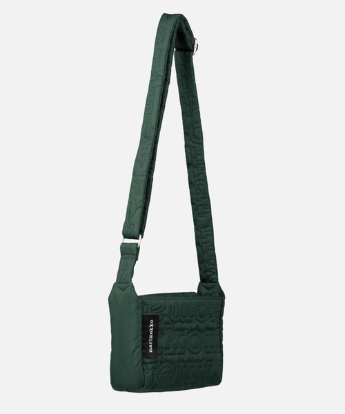 marimekko(マリメッコ)の「Logo / Joy Crossbody shoulder bag S(ショルダーバッグ・レディース・ブラック/グリーン・FREE)」の12枚目の写真