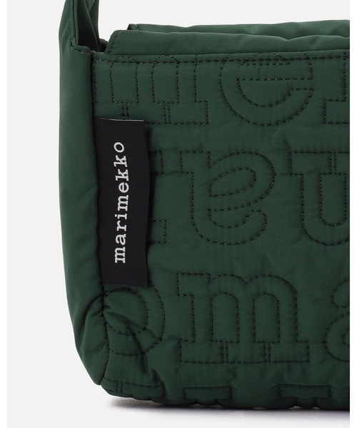 marimekko(マリメッコ)の「Logo / Joy Crossbody shoulder bag S(ショルダーバッグ・レディース・ブラック/グリーン・FREE)」の15枚目の写真