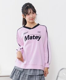 algy | 袖レースBIGゲームトレーナー(スウェット)