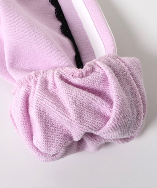 algy（アルジー）の「袖レースBIGゲームトレーナー（スウェット・キッズ・ピンク/ブラック/アイボリー・XX-SMALL/X-SMALL/MEDIUM/SMALL）」の15枚目の写真