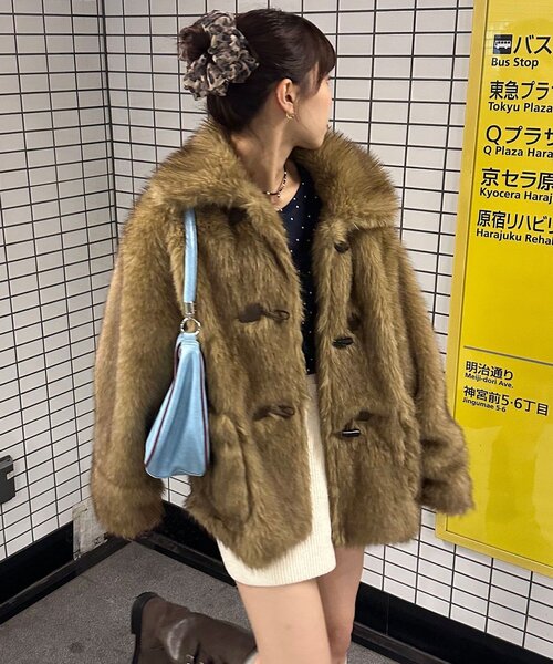 CIAOPANIC（チャオパニック）の「ダッフルボタンファージャケット