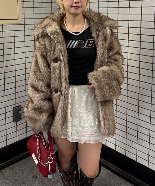 CIAOPANIC（チャオパニック）の「ダッフルボタンファージャケット