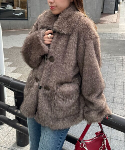 セール】ダッフルボタンファージャケット（その他アウター