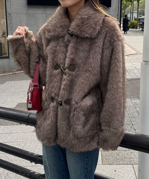 CIAOPANIC（チャオパニック）の「ダッフルボタンファージャケット